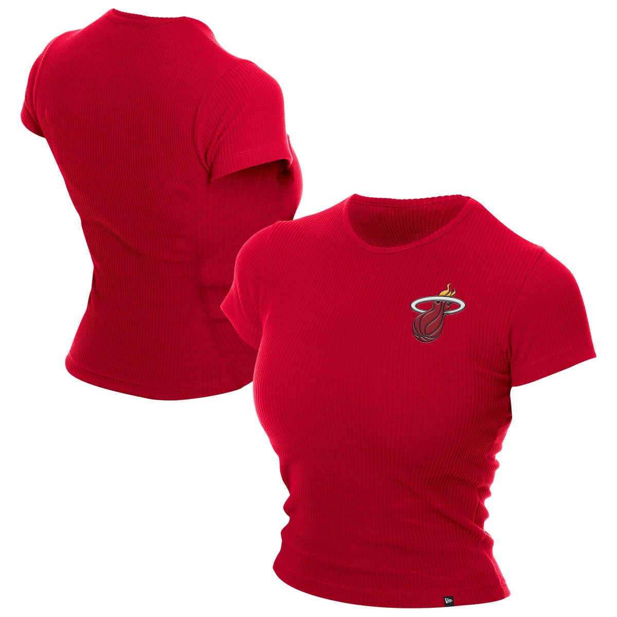 NBA Miami Heat Women's Leisure Collection Baby Doll Cropped T-Shirt