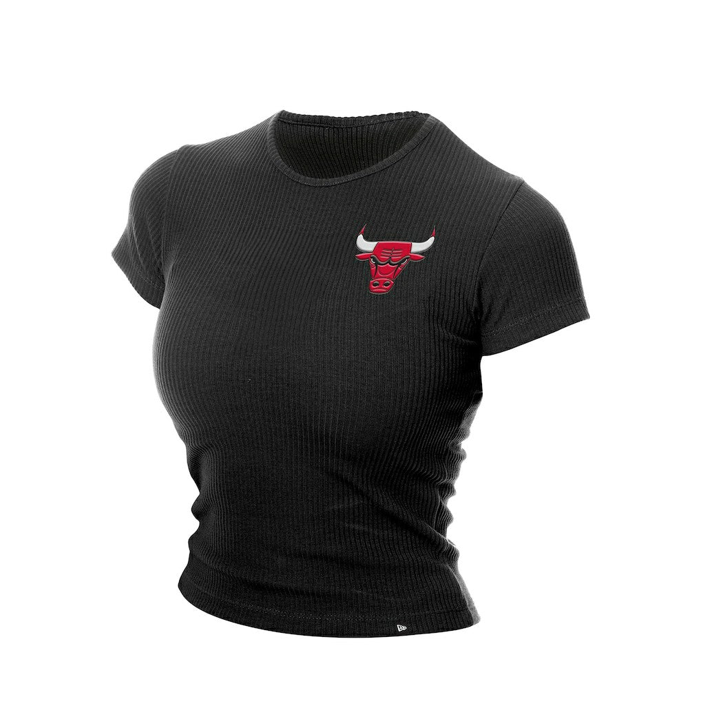 NBA Chicago Bulls Women's Leisure Collection Baby Doll Cropped T-Shirt sale