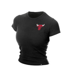 NBA Chicago Bulls Women's Leisure Collection Baby Doll Cropped T-Shirt sale