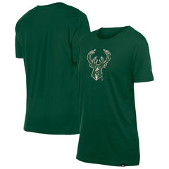 NBA Milwaukee Bucks Women's Glam Game Flower T-Shirt