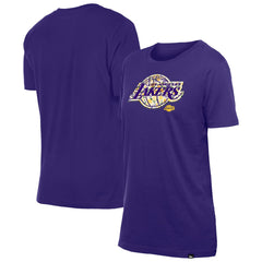 NBA Los Angeles Lakers Women's Glam Game Flower T-Shirt