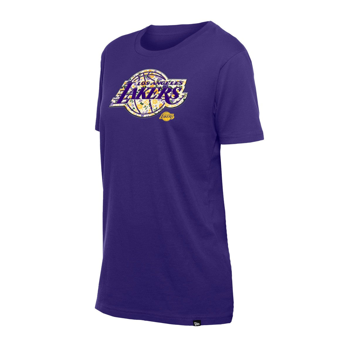 NBA Los Angeles Lakers Women's Glam Game Flower T-Shirt