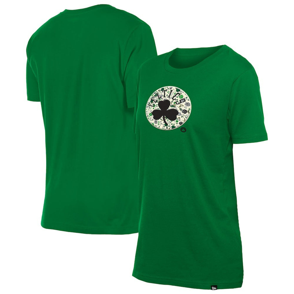 NBA Boston Celtics Women's Glam Game Flower T-Shirt