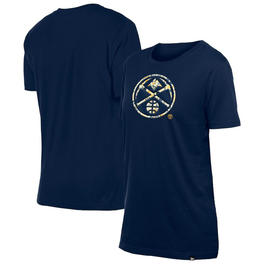 NBA Denver Nuggets Women's Glam Game Flower T-Shirt sale