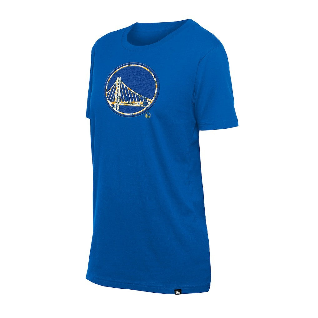 NBA Golden State Warriors Women's Glam Game Flower T-Shirt sale