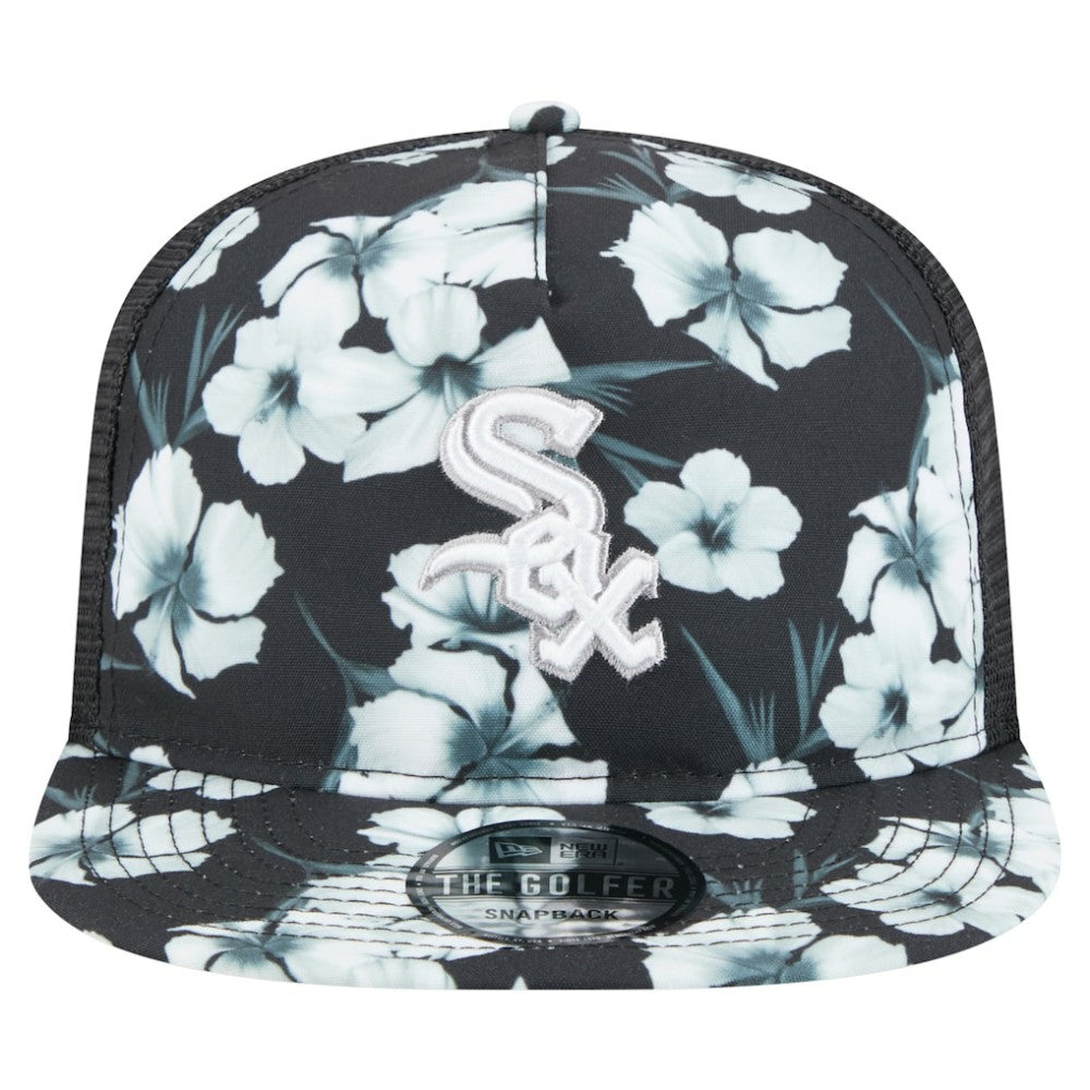 MLB Chicago White Sox New Era Adventure Pattern Golfer Trucker Snapback Hat