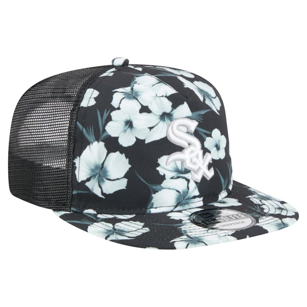 MLB Chicago White Sox New Era Adventure Pattern Golfer Trucker Snapback Hat