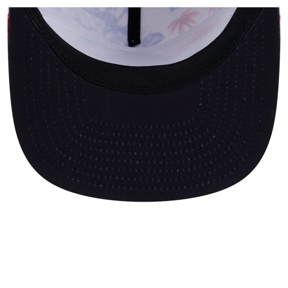 MLB Boston Red Sox New Era Printed Island Golfer Snapback Hat