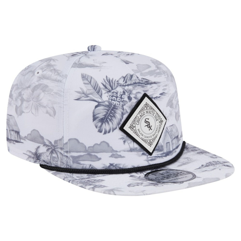 MLB Chicago White Sox New Era Printed Island Golfer Snapback Hat