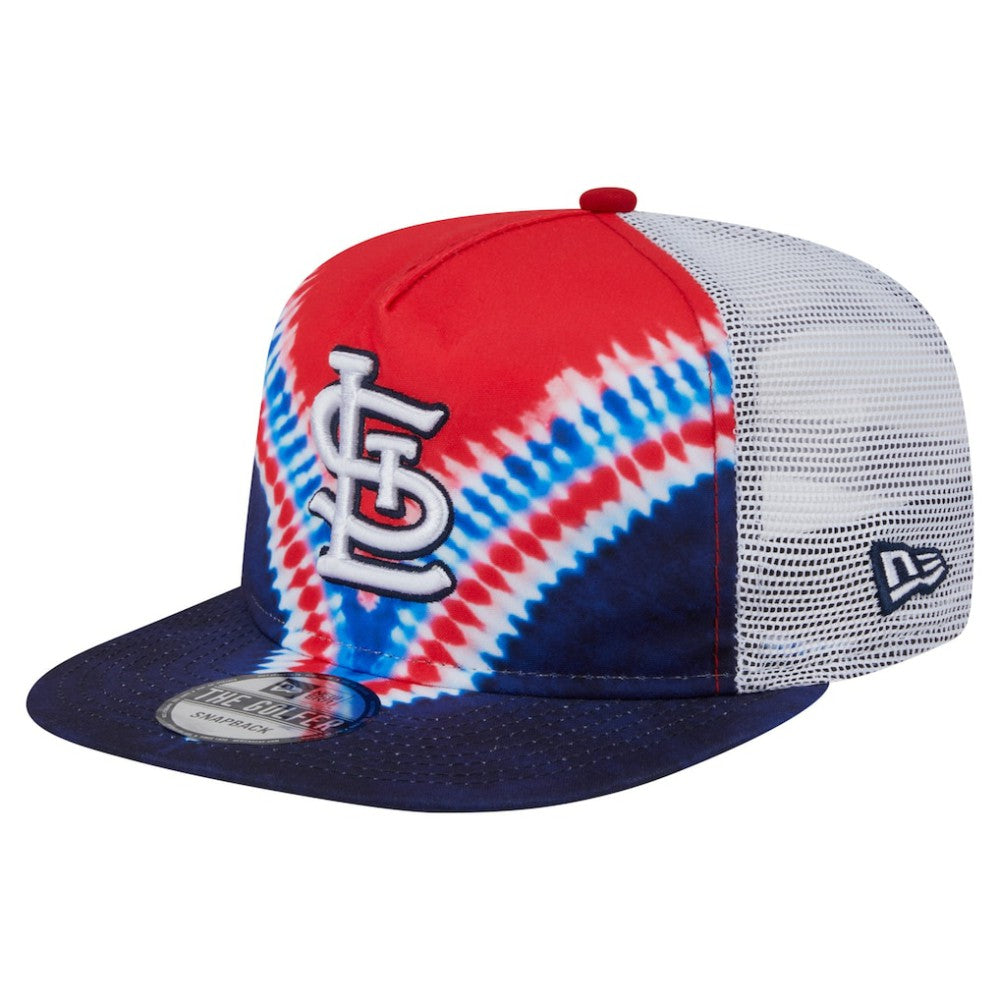 MLB St. Louis Cardinals New Era Tie-Dye Golfer Trucker Adjustable Hat