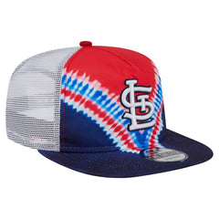 MLB St. Louis Cardinals New Era Tie-Dye Golfer Trucker Adjustable Hat