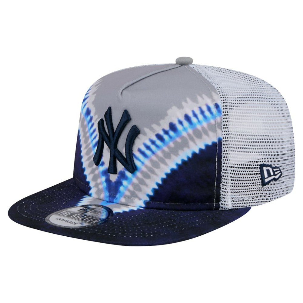 MLB New York Yankees New Era Tie-Dye Golfer Trucker Adjustable Hat