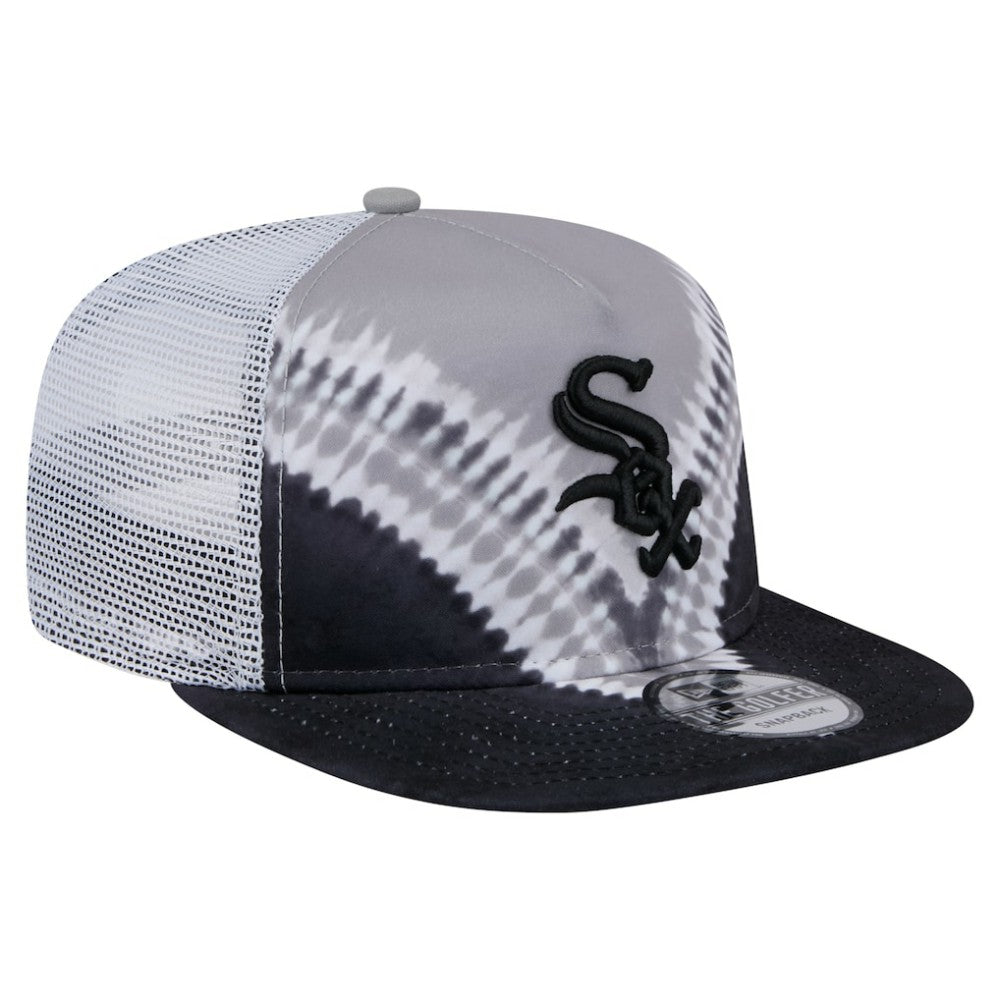MLB Chicago White Sox New Era Tie-Dye Golfer Trucker Adjustable Hat