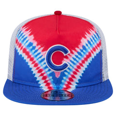 MLB Chicago Cubs New Era Tie-Dye Golfer Trucker Adjustable Hat