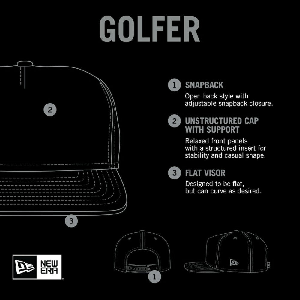 MLB St. Louis Cardinals New Era Printed Golfer Snapback Hat