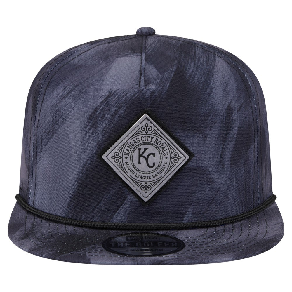 MLB Kansas City Royals New Era Printed Golfer Snapback Hat