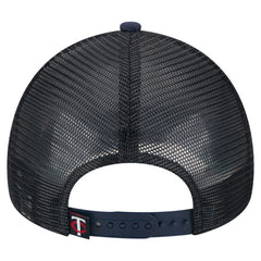 MLB Minnesota Twins New Era Distressed 9FORTY A-Frame Adjustable Trucker Hat