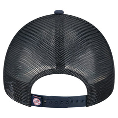 MLB New York Yankees New Era Distressed 9FORTY A-Frame Adjustable Trucker Hat