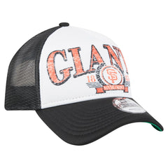 MLB San Francisco Giants New Era Distressed 9FORTY A-Frame Adjustable Trucker Hat