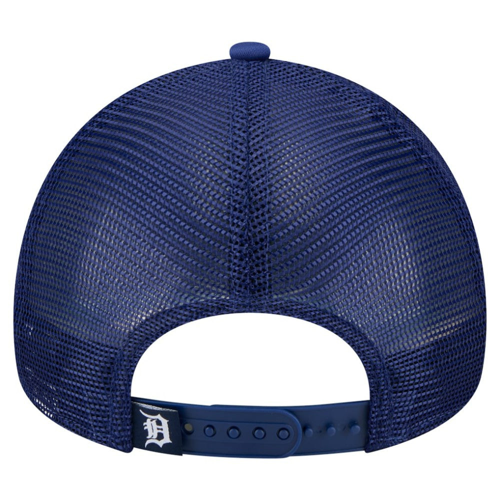 MLB Detroit Tigers New Era Distressed 9FORTY A-Frame Adjustable Trucker Hat