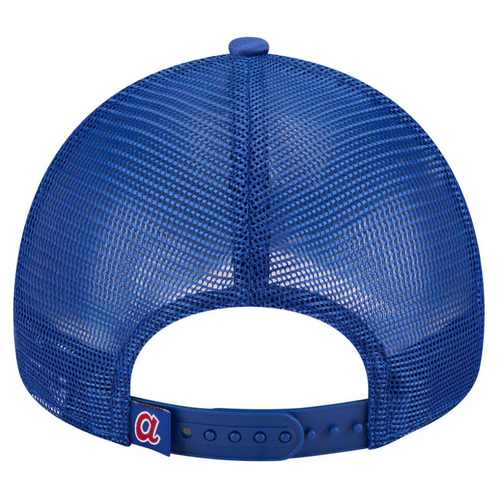 MLB Atlanta Braves New Era Trucker A-Frame 9FORTY Adjustable Hat