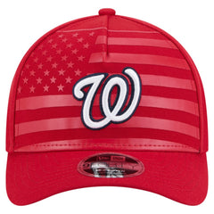 MLB Washington Nationals New Era American Flag 9FORTY M-Crown A-Frame Adjustable Hat