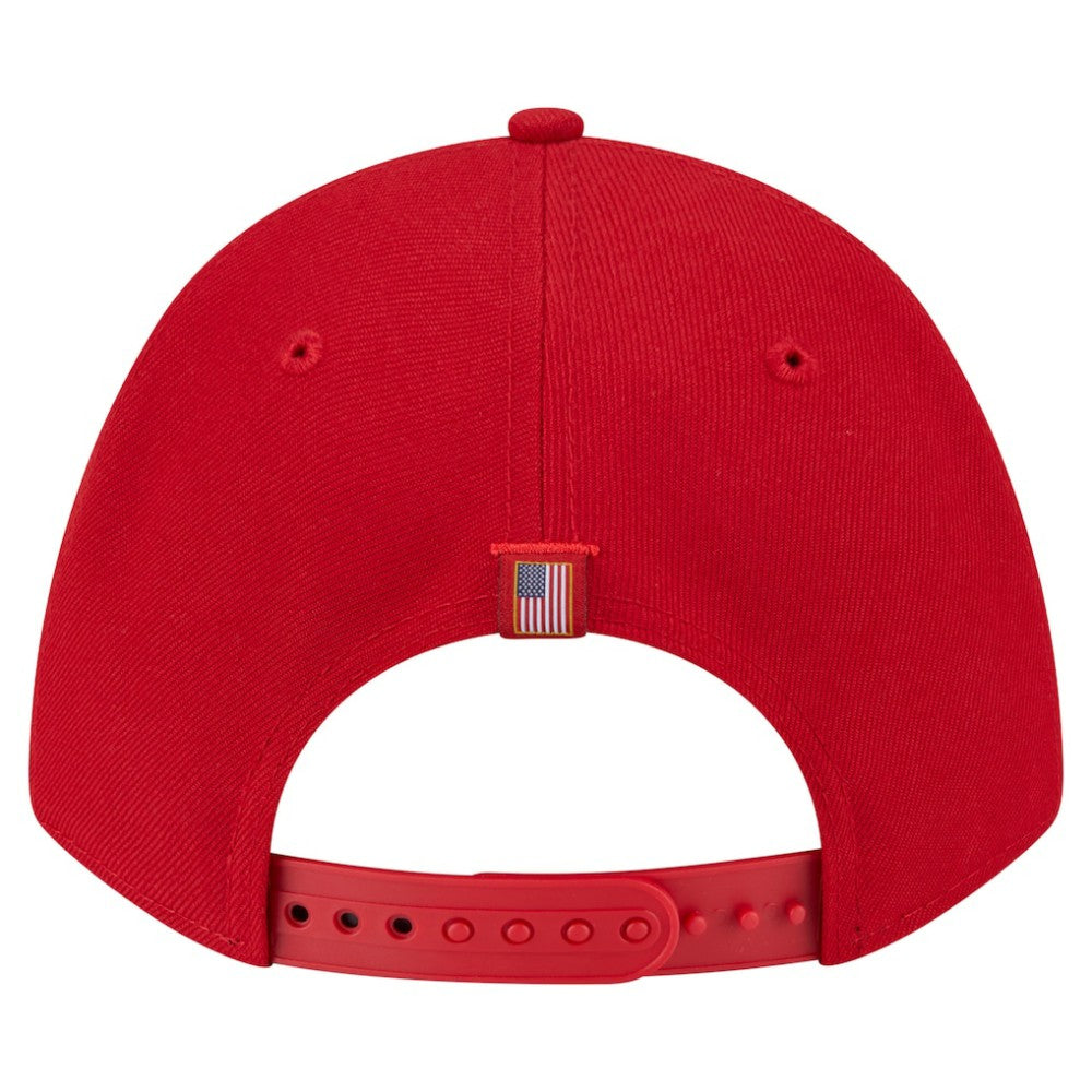 MLB Philadelphia Phillies New Era American Flag 9FORTY M-Crown A-Frame Adjustable Hat