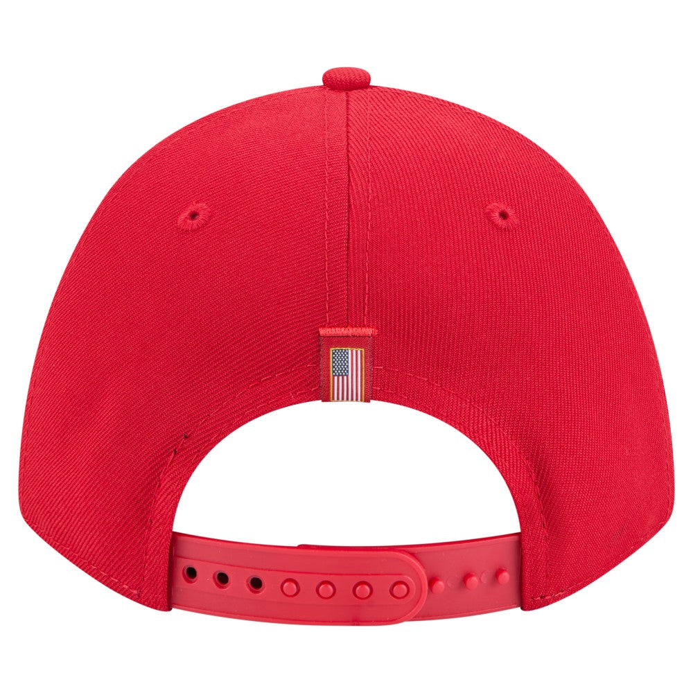 MLB Los Angeles Angels New Era American Flag 9FORTY M-Crown A-Frame Adjustable Hat