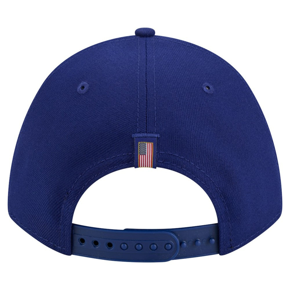 MLB Texas Rangers New Era American Flag 9FORTY M-Crown A-Frame Adjustable Hat