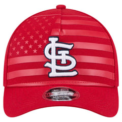 MLB St. Louis Cardinals New Era American Flag 9FORTY M-Crown A-Frame Adjustable Hat