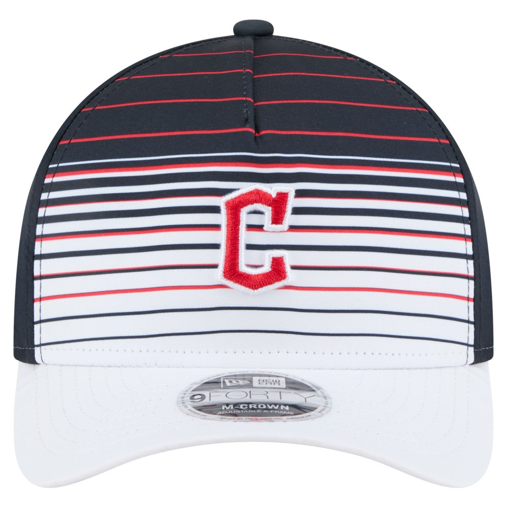 MLB Cleveland Guardians New Era Gradient 9FORTY M-Crown Adjustable Hat