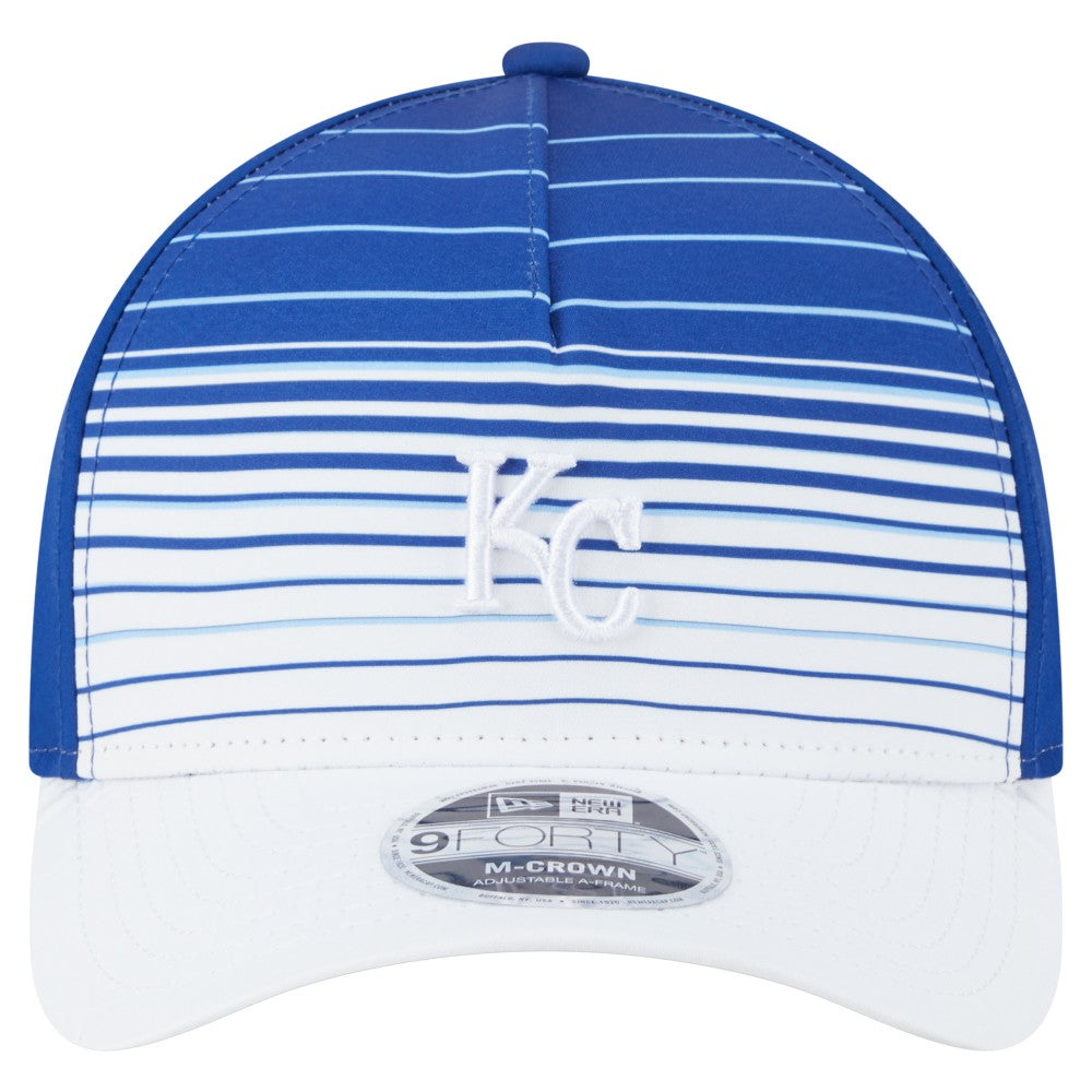 MLB Kansas City Royals New Era Gradient 9FORTY M-Crown Adjustable Hat