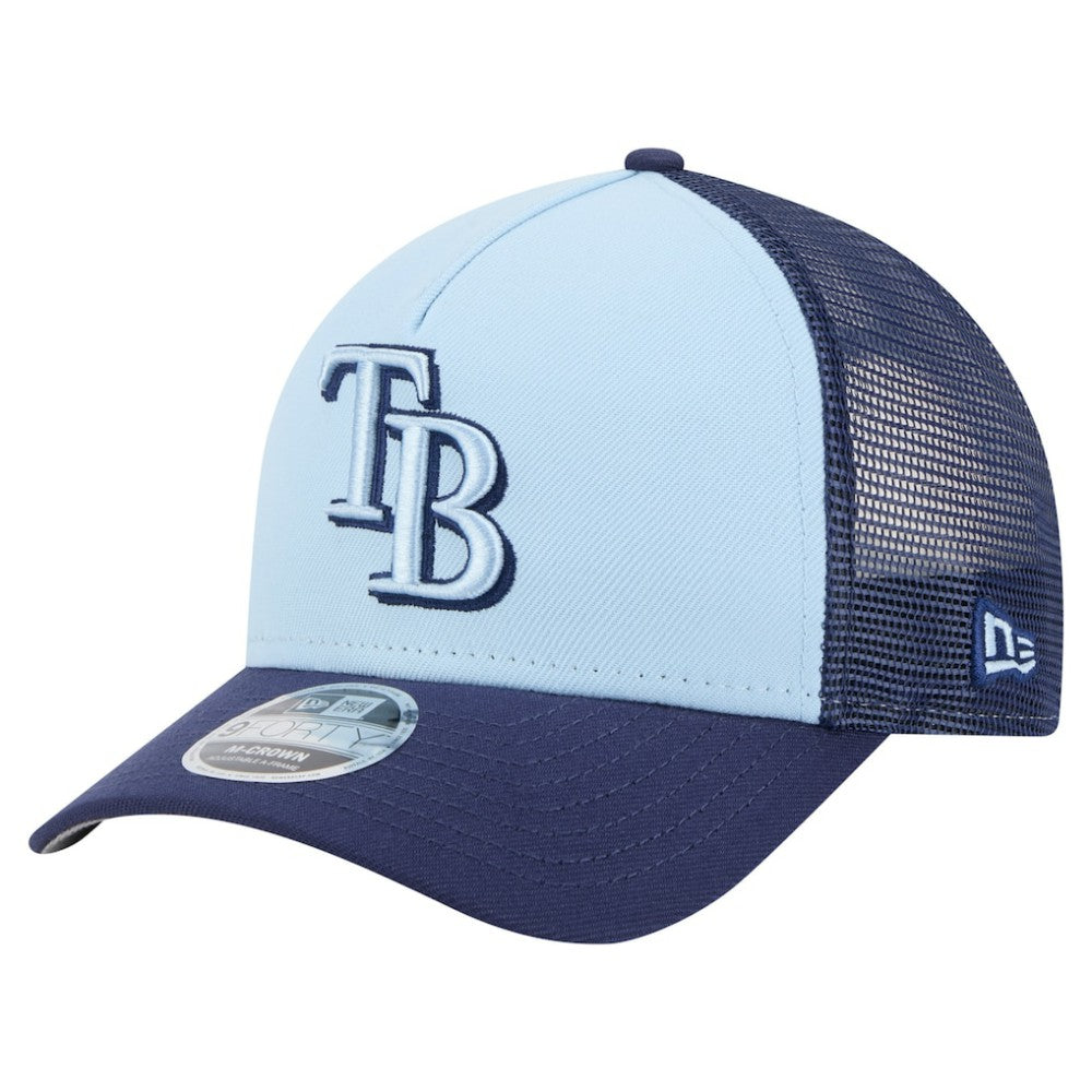 MLB Tampa Bay Rays New Era 2-Tone Color Pack 9FORTY M-Crown A-Frame Adjustable Hat