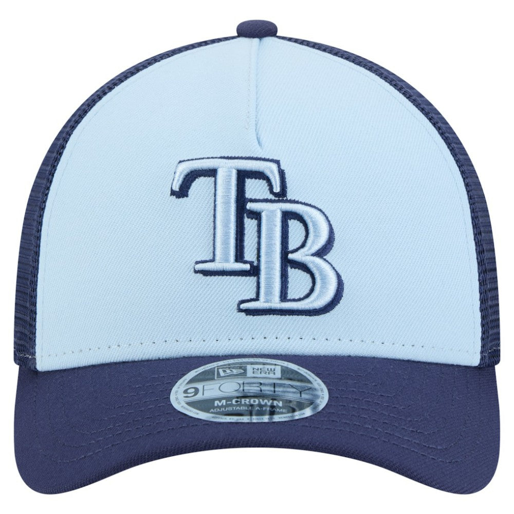 MLB Tampa Bay Rays New Era 2-Tone Color Pack 9FORTY M-Crown A-Frame Adjustable Hat