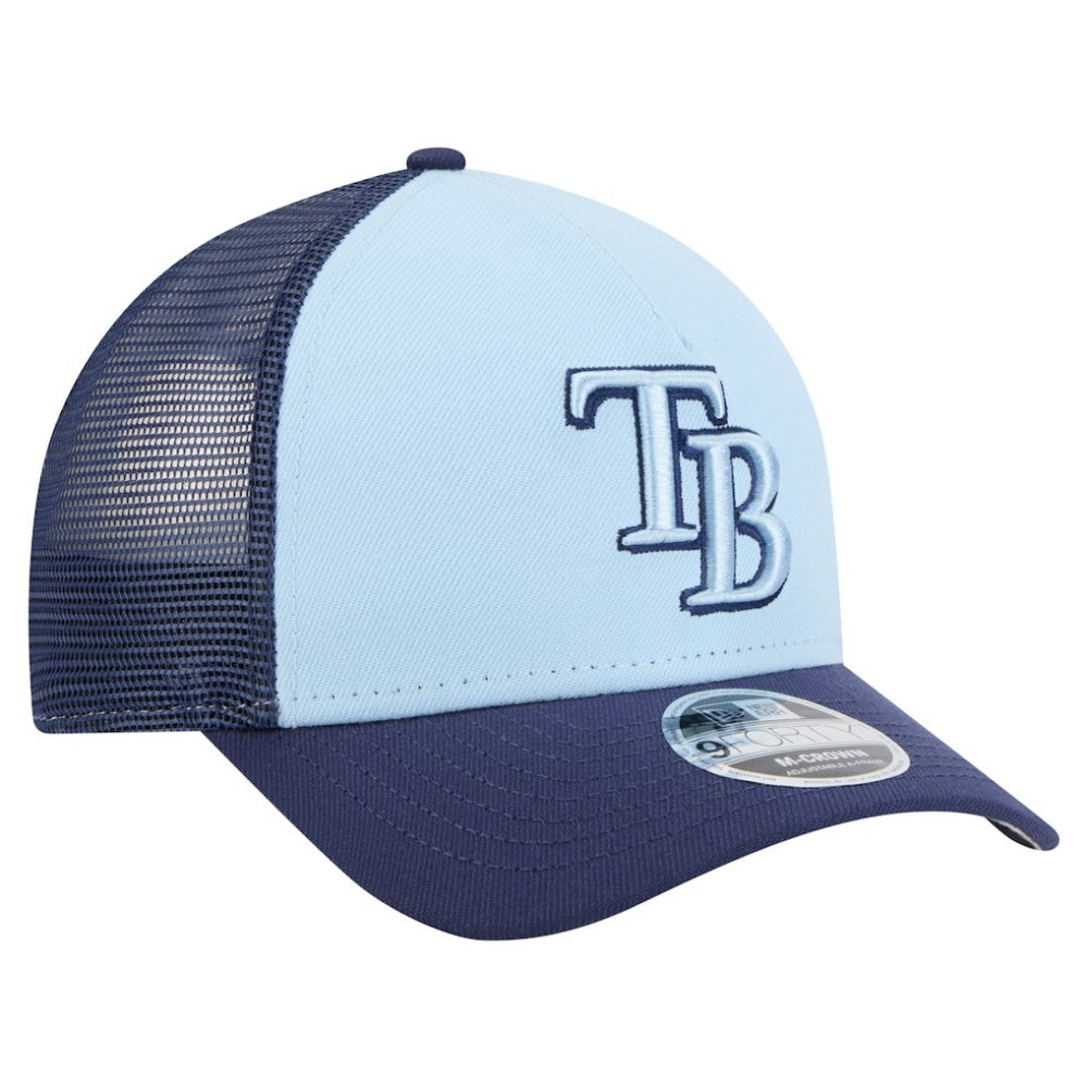 MLB Tampa Bay Rays New Era 2-Tone Color Pack 9FORTY M-Crown A-Frame Adjustable Hat