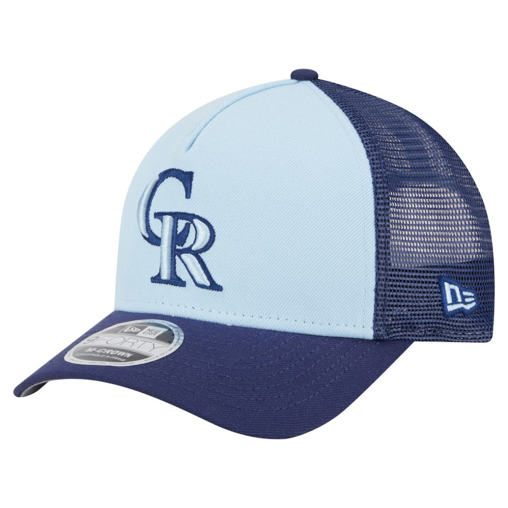 MLB Colorado Rockies New Era 2-Tone Color Pack 9FORTY M-Crown A-Frame Adjustable Hat