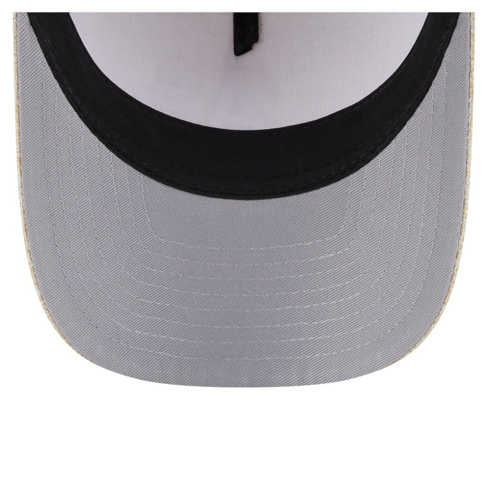 MLB Athletics New Era Cotton Weave M-Crown A-Frame 9FORTY Adjustable Hat