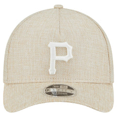 MLB Pittsburgh Pirates New Era Cotton Weave M-Crown A-Frame 9FORTY Adjustable Hat