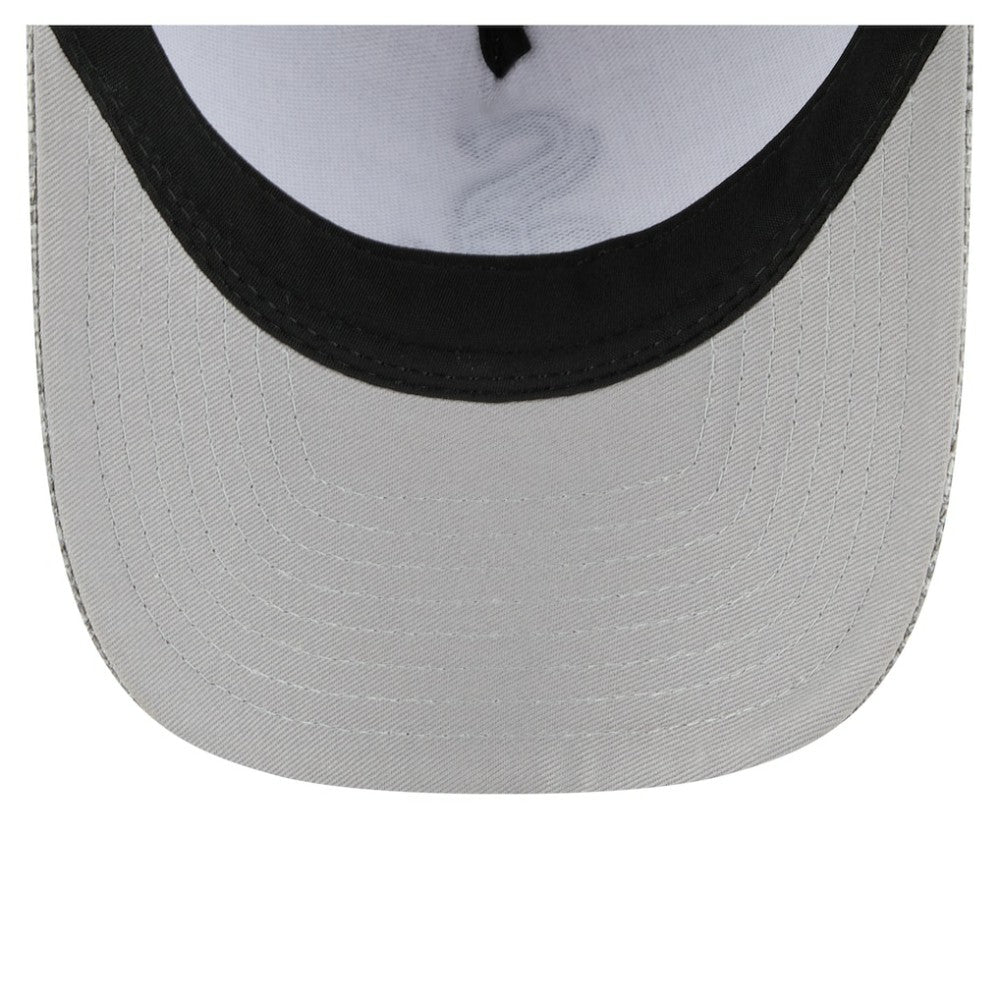 MLB Chicago White Sox New Era Cotton Weave M-Crown A-Frame 9FORTY Adjustable Hat