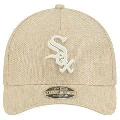 MLB Chicago White Sox New Era Cotton Weave M-Crown A-Frame 9FORTY Adjustable Hat