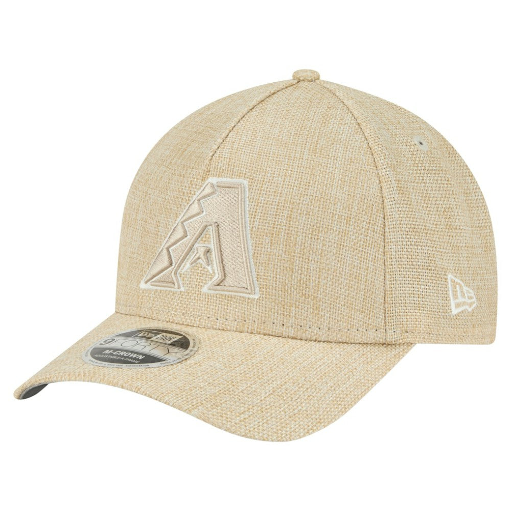 MLB Arizona Diamondbacks New Era Cotton Weave M-Crown A-Frame 9FORTY Adjustable Hat