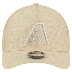 MLB Arizona Diamondbacks New Era Cotton Weave M-Crown A-Frame 9FORTY Adjustable Hat