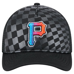 MLB Pittsburgh Pirates New Era Gradient 9FORTY A-Frame M-Crown Trucker Adjustable Hat