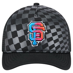 MLB San Francisco Giants New Era Gradient 9FORTY A-Frame M-Crown Trucker Adjustable Hat