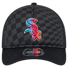 MLB Chicago White Sox New Era Gradient 9FORTY A-Frame M-Crown Trucker Adjustable Hat