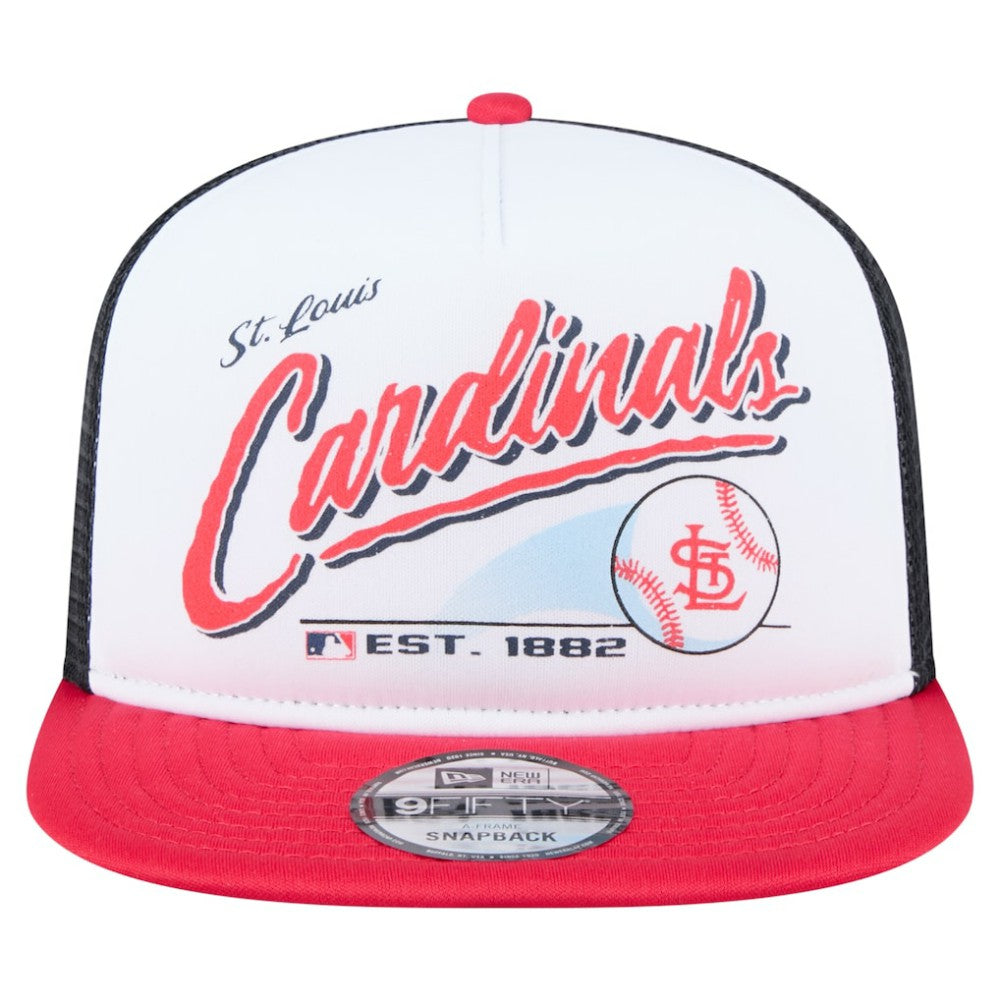 MLB St. Louis Cardinals New Era Retro Script 9FIFTY Snapback Hat