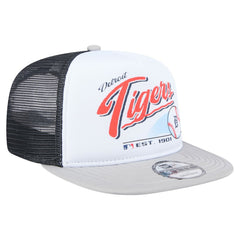 MLB Detroit Tigers New Era Retro Script Trucker 9FIFTY Snapback Hat