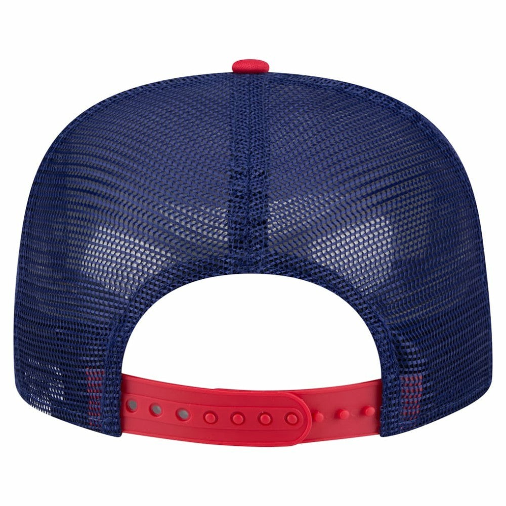 MLB Texas Rangers New Era Retro Script Trucker 9FIFTY Snapback Hat