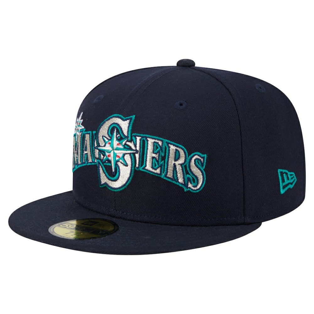 MLB Seattle Mariners New Era Overlap 59FIFTY Fitted Hat