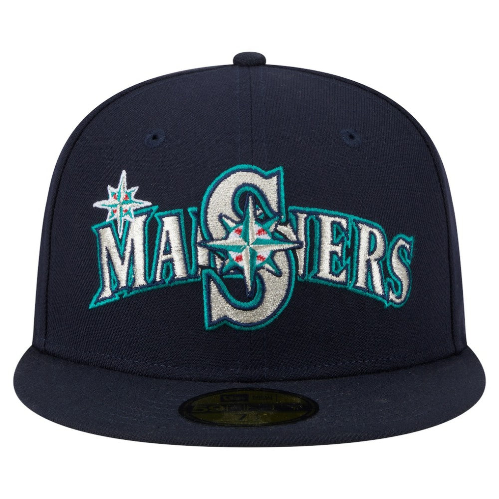 MLB Seattle Mariners New Era Overlap 59FIFTY Fitted Hat